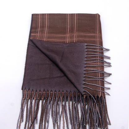 Premium Double-Sided Cashmere Cotton Winter Shawl-KYAMSTORE