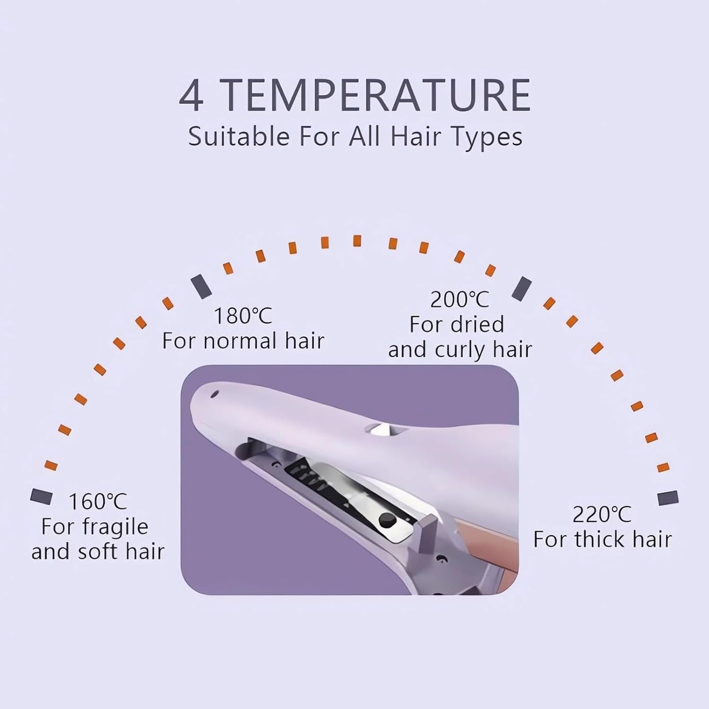 French Egg Roll V-Shaped Curling Iron-KYAMSTORE