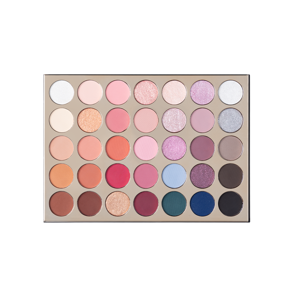 Character 35 Color Glamour Edition Eyeshadow Palette-KYAMSTORE