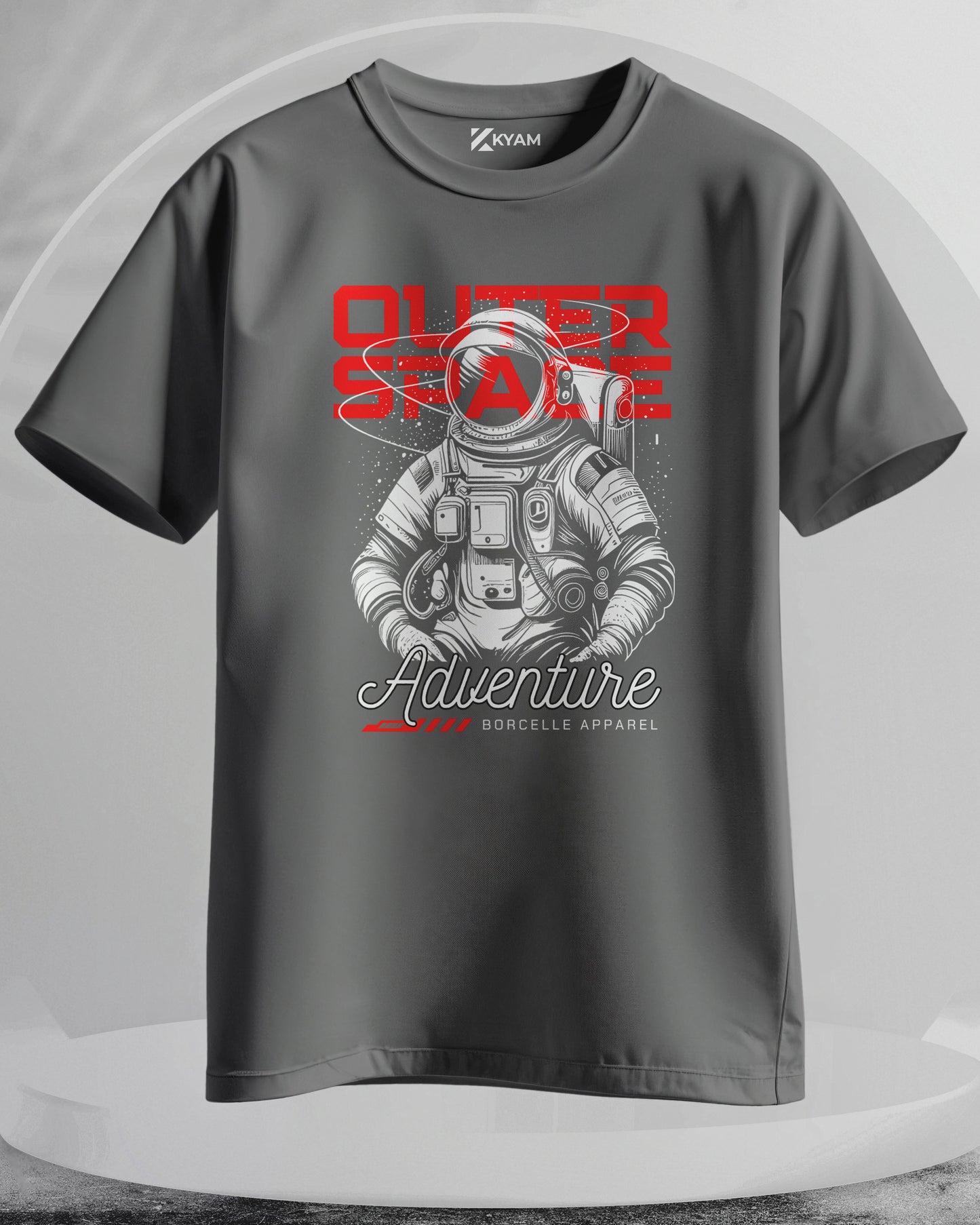Outer Space - Men Stylish Printed T-Shirts – (Regular)