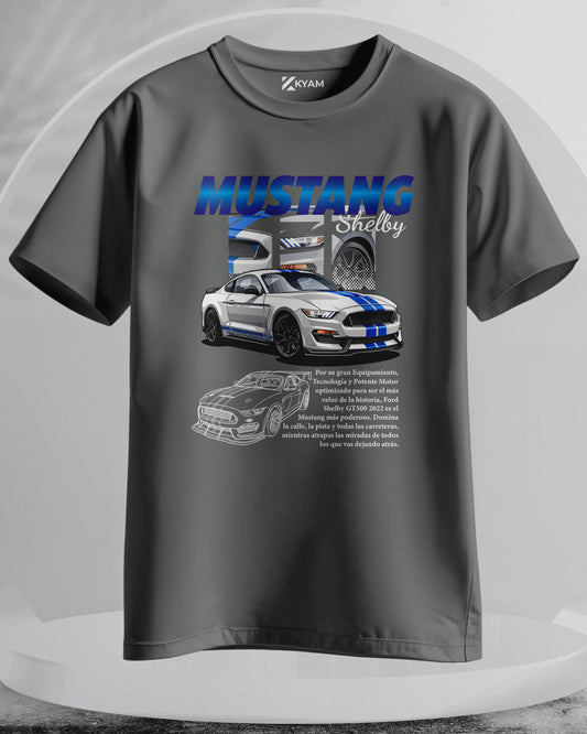 Mustang Shelby - Men Stylish Printed T-Shirts – (Regular)