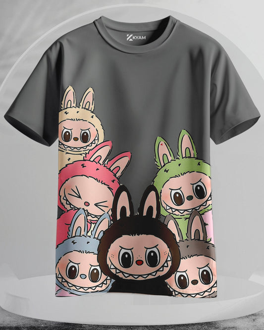 Labubu - Men Stylish Printed T-Shirts – (Regular)