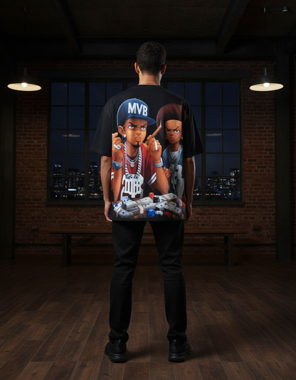 Stylish Custom Printed T-Shirt - (Oversized)