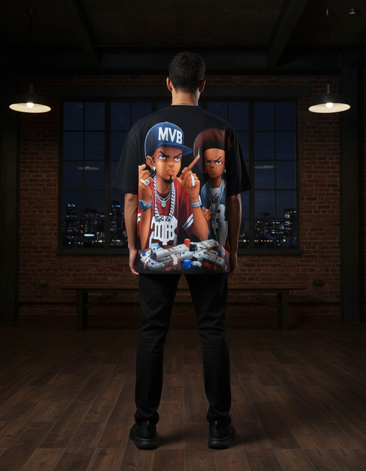 Stylish Custom Printed T-Shirt - (Oversized)