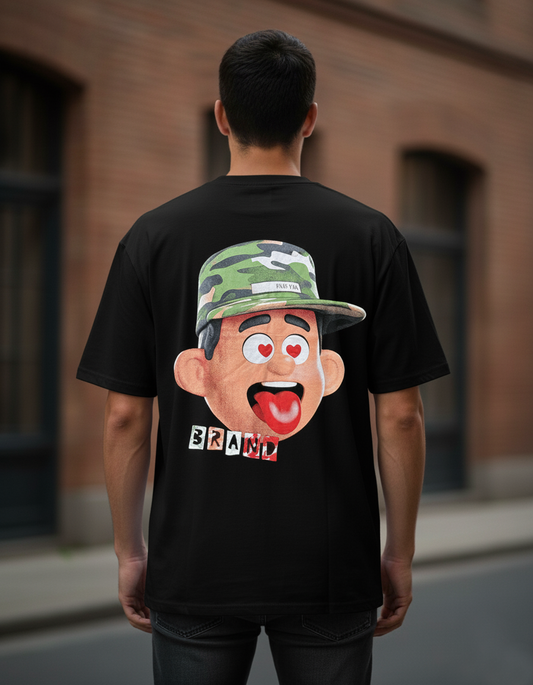 Stylish Custom Printed T-Shirt - (Oversized)