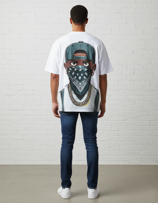 Stylish Custom Printed T-Shirt - (Oversized)