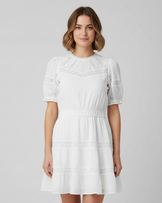 Ukay Find! The Dreamy White Lace Mini Dress