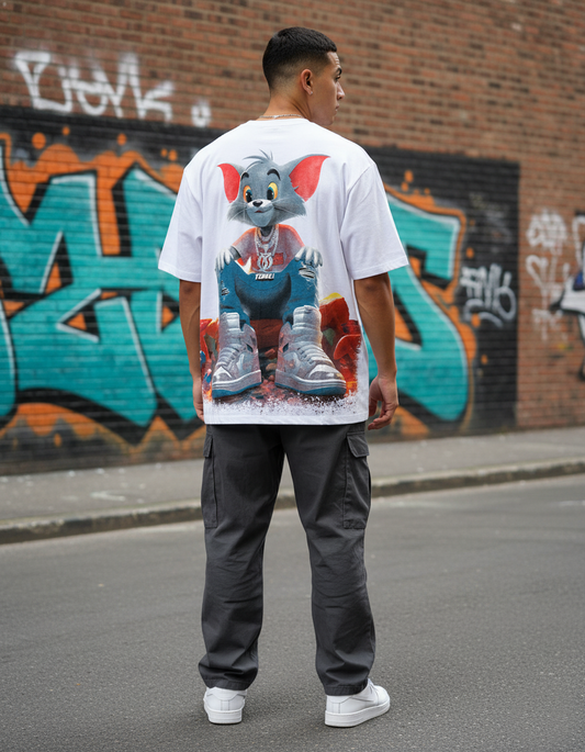 Stylish Custom Printed T-Shirt - (Oversized)
