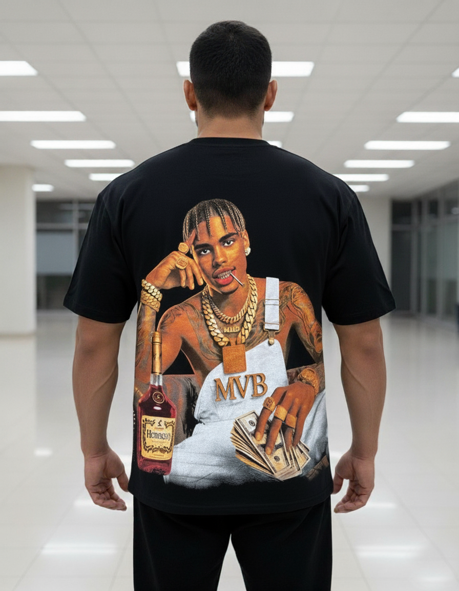 Stylish Custom Printed T-Shirt - (Oversized)