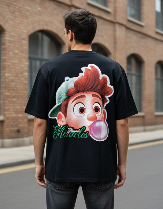 Stylish Custom Printed T-Shirt - (Oversized)