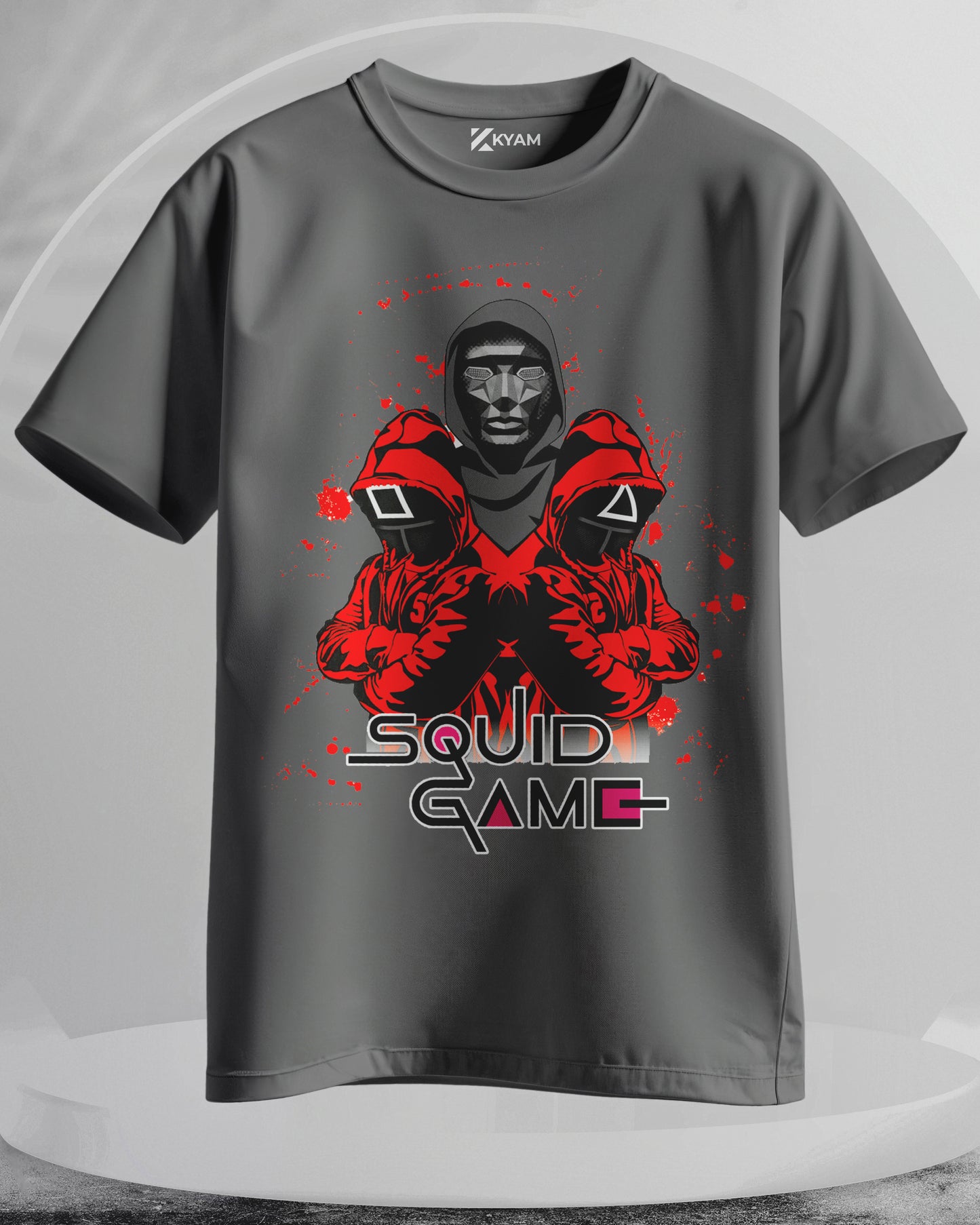 SQUID GAME - Men Stylish Printed T-Shirts – (Regular)