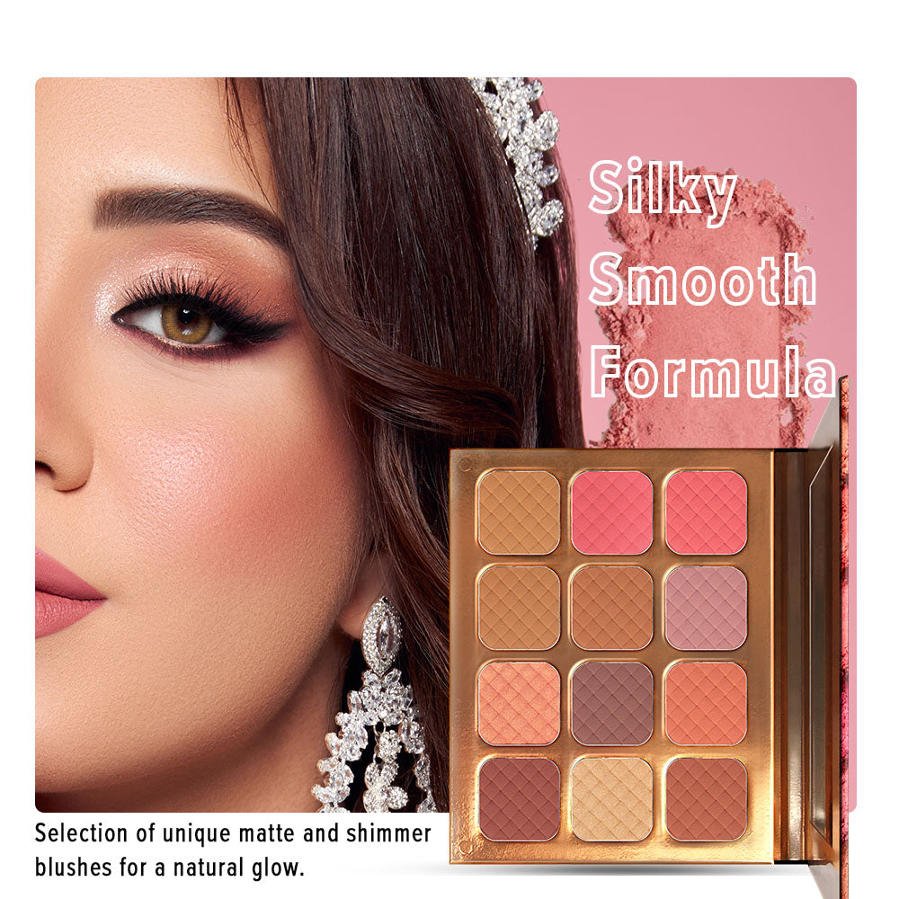Character Majestic Blush Palette-KYAMSTORE