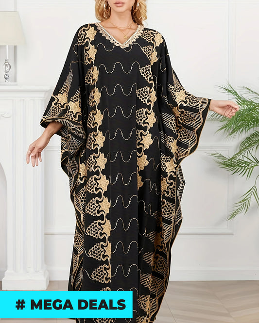 Women's Casual Polyester Abaya Dress | Delivery: 7 to 10 business days | Limited stocks available