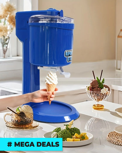 Compact Ice Cream Maker with Bowl & Scoop | Delivery: 7 to 10 business days | Limited stocks available