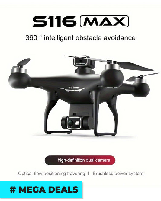 New S116 Brushless Light stream RC Drone | Delivery: 7 to 10 business days | Limited stocks available