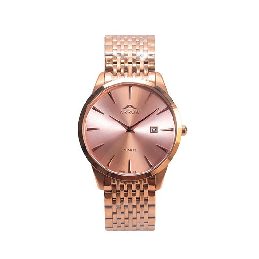 Arrow Women’s Analog Display | RoseGold Strap (33734)-KYAMSTORE