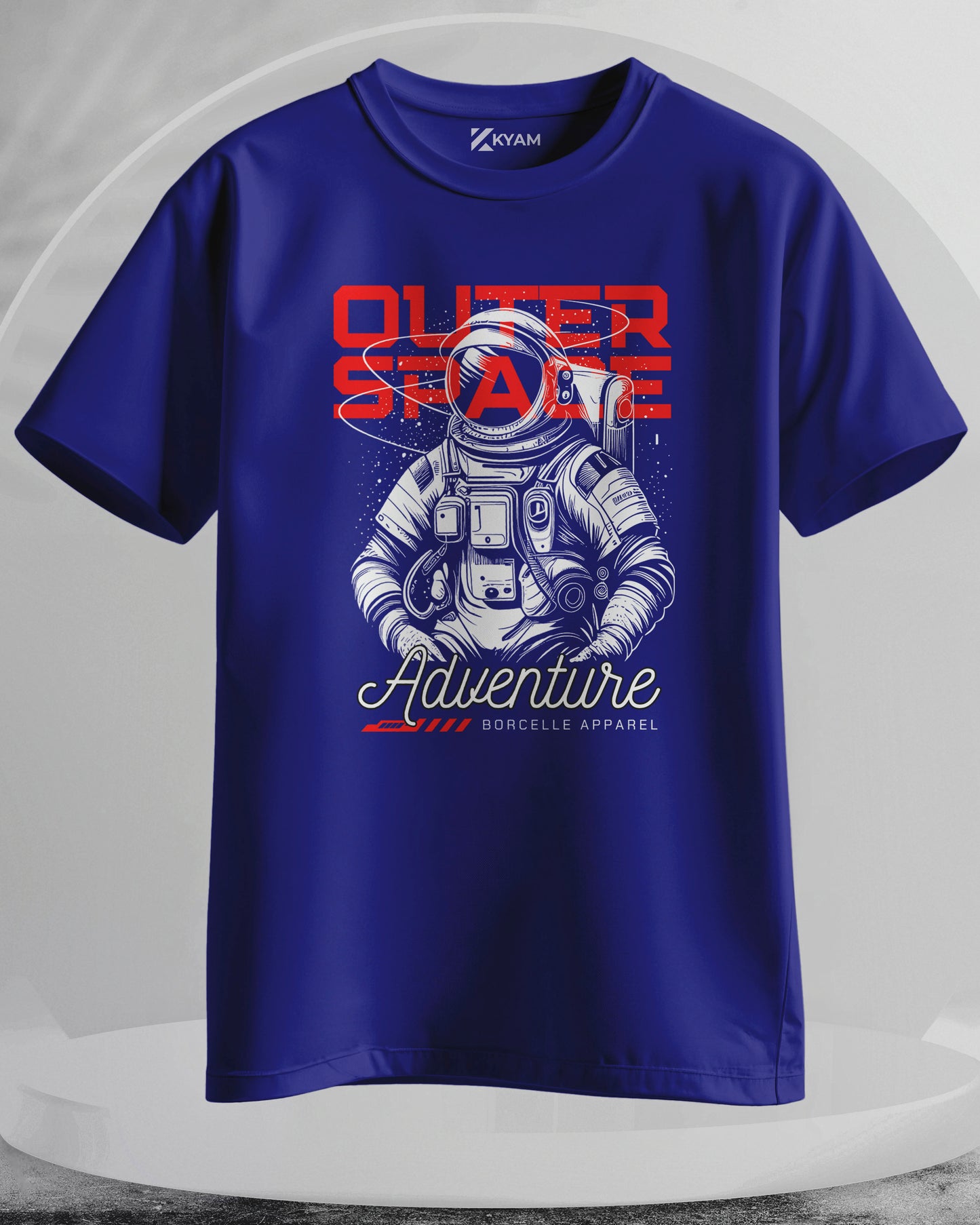 Outer Space - Men Stylish Printed T-Shirts – (Regular)