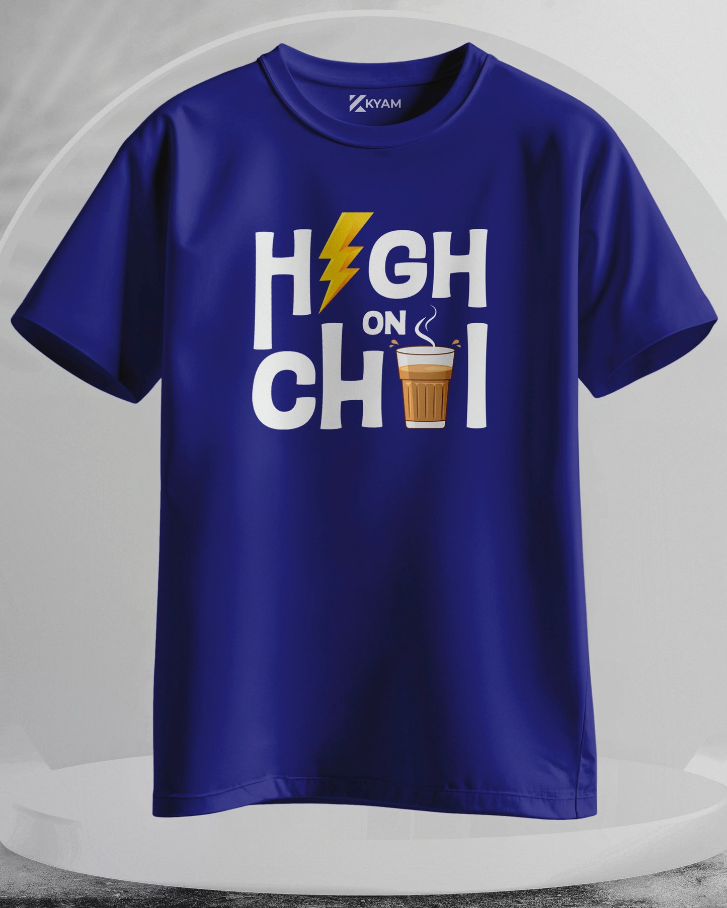 High On Chai - Men Stylish Printed T-Shirts – (Regular)