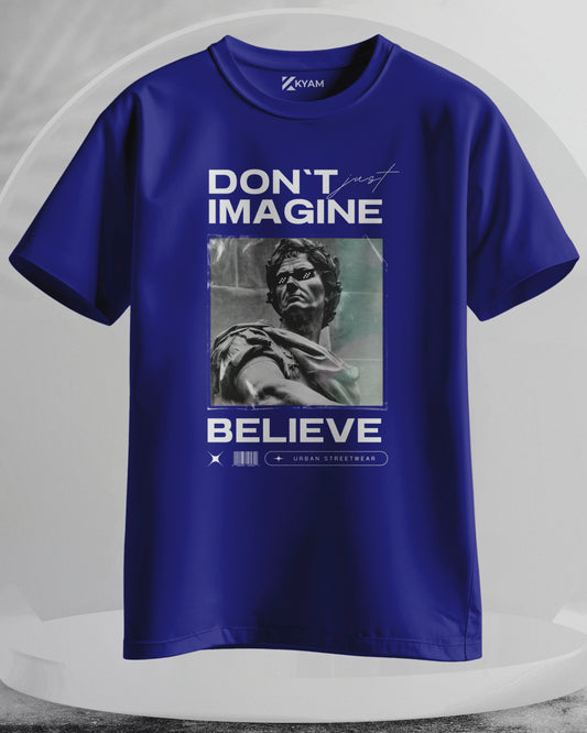 Don't Just Imagine - Men Stylish Printed T-Shirts – (Regular)