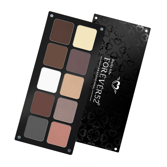 10 Color Natural Matte Eyeshadow-KYAMSTORE