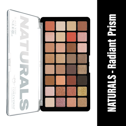 Naturals 32 Color Eyeshadow Palette-KYAMSTORE