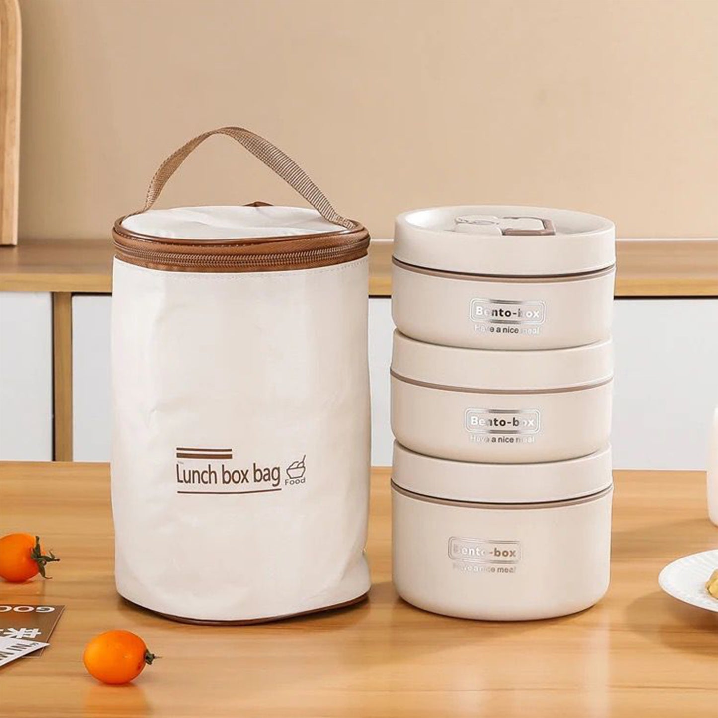 Portable Thermal Insulated Bento Lunch Box Set-KYAMSTORE
