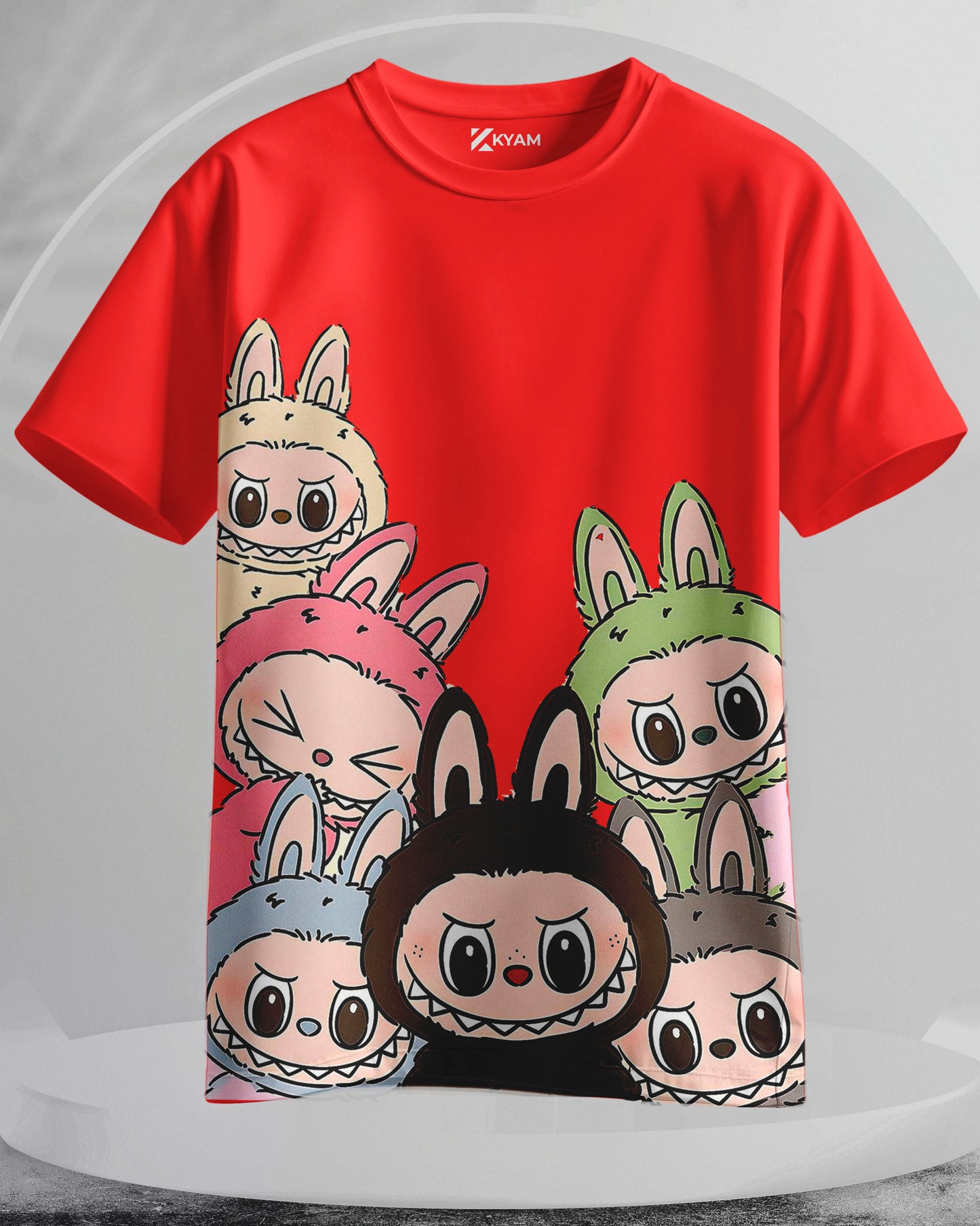 Labubu - Men Stylish Printed T-Shirts – (Regular)