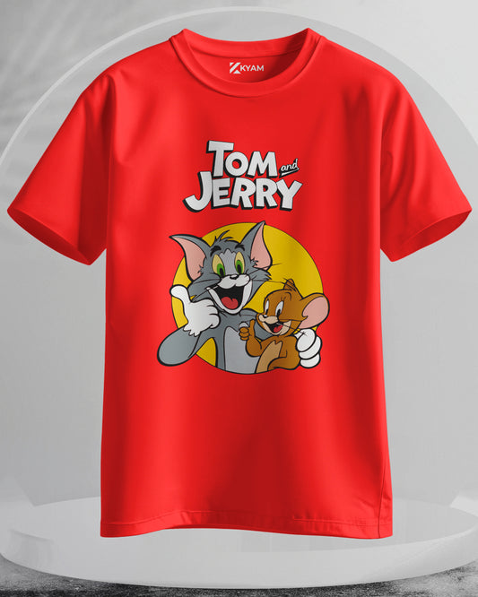 Tom and Jerry - Men Stylish Printed T-Shirts – (Regular)