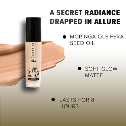 Character Silky Matte Foundation-KYAMSTORE
