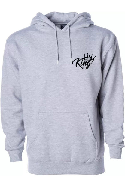 Men Short Sleeve Solid Hooded Sweatshirt-KYAMSTORE