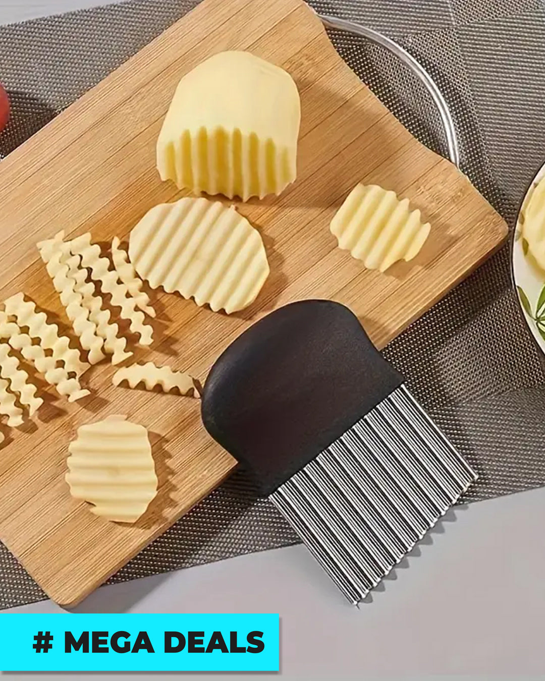Stainless Steel Crinkle Cutter | Delivery: 2 to 6 business days | Limited stocks available | Hurry before Sold Out