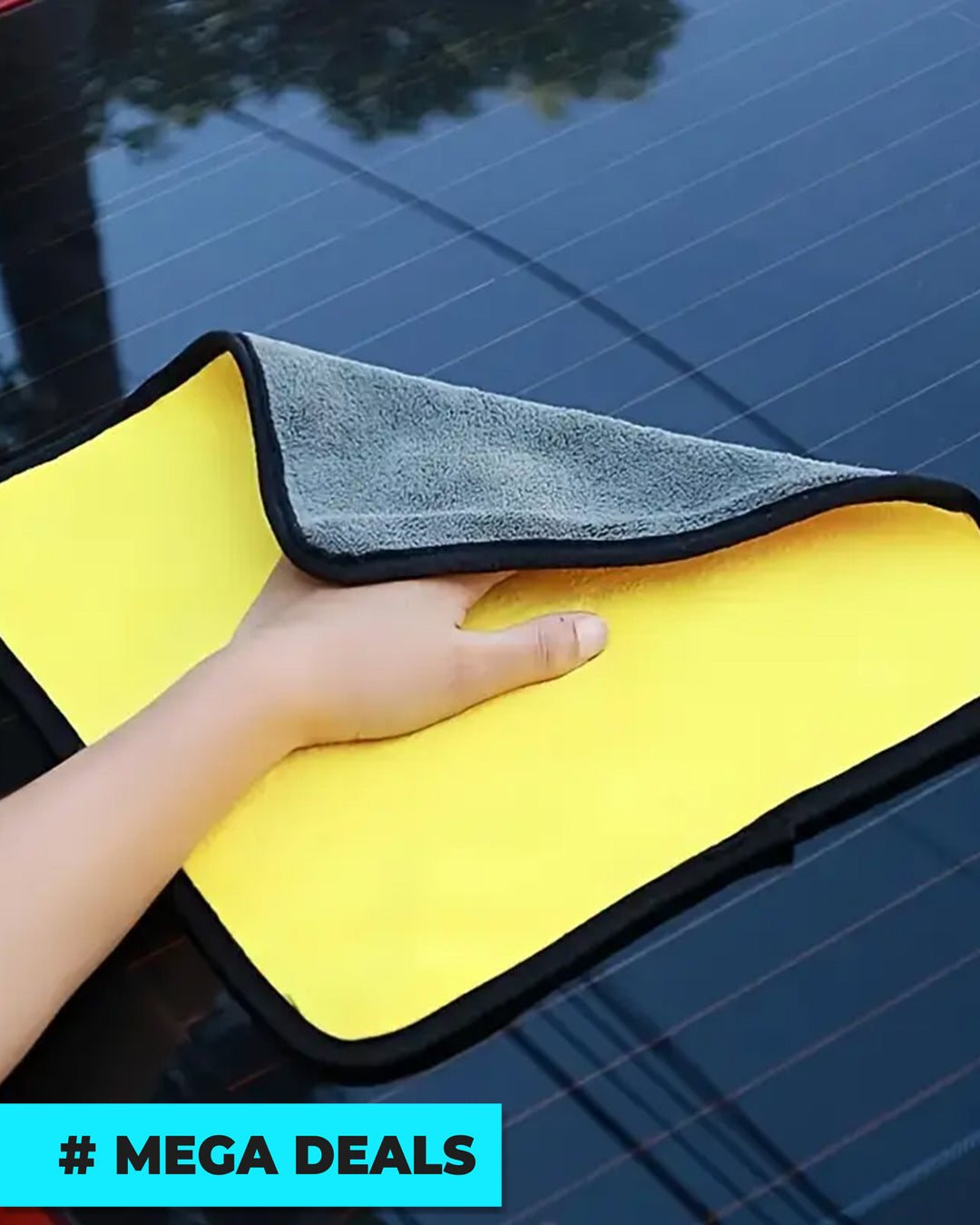 5pcs Microfiber Car Towels – Soft, Reusable & Scratch-Free | Delivery: 2 to 6 business days | Limited stocks available | Hurry before Sold Out