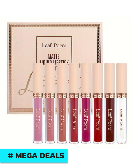 8pcs Matte Liquid Lipstick Set | Delivery: 2 to 6 business days | Limited stocks available | Hurry before Sold Out
