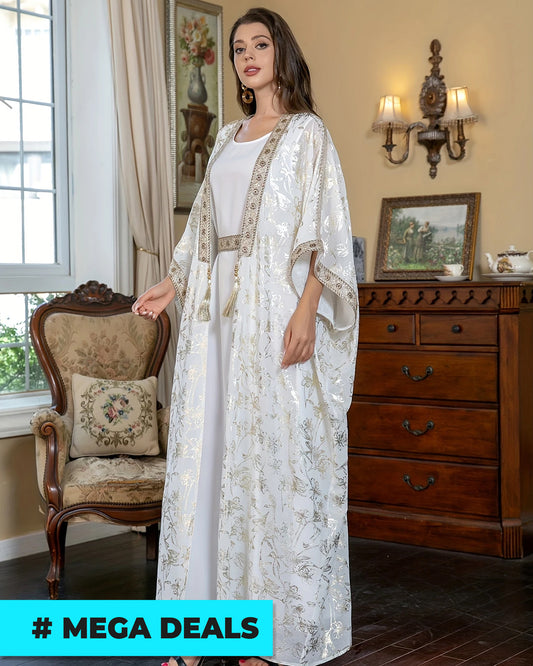 Fashionable And Elegant Two-Piece Long Dress Set | Delivery: 7 to 10 business days | Limited stocks available | Hurry before Sold Out