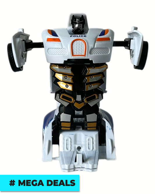4-In-1 Transforming Robot Car Toy | Delivery: 7 to 10 business days | Limited stocks available | Hurry before Sold Out