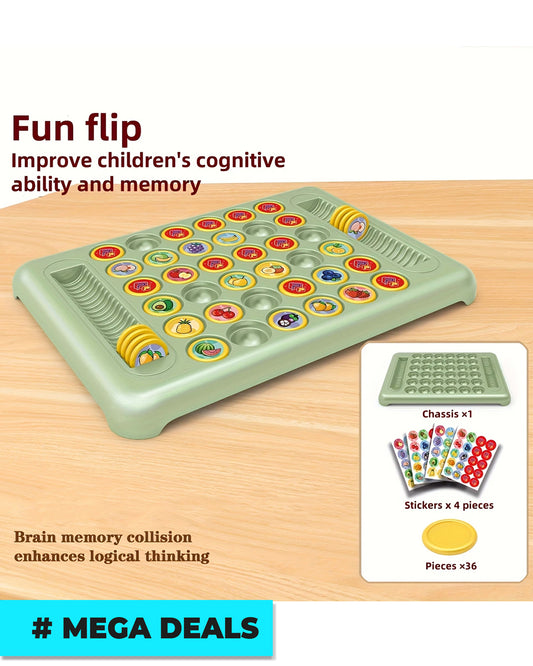 Memory Match Flip Board Game for Family and Multiple Players | Delivery: 7 to 10 business days | Limited stocks available | Hurry before Sold Out