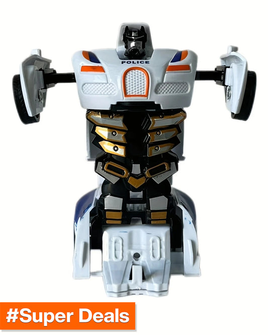 4-In-1 Transforming Robot Car Toy | Delivery: 7 to 10 business days | Limited stocks available | Hurry before Sold Out