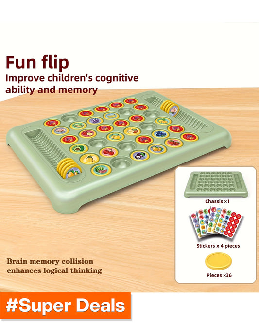 Memory Match Flip Board Game for Family and Multiple Players | Delivery: 7 to 10 business days | Limited stocks available | Hurry before Sold Out