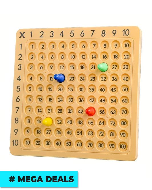 Interactive Multiplication Board Game for Youngsters | Delivery: 7 to 10 business days | Limited stocks available | Hurry before Sold Out
