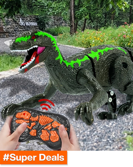 Rechargeable Remote-Controlled Dinosaur Toy | Delivery: 5 to 10 business days | Limited stocks available | Hurry before Sold Out