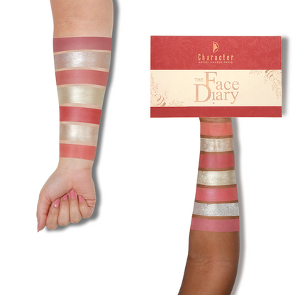 Character The Face Diary Palette-KYAMSTORE