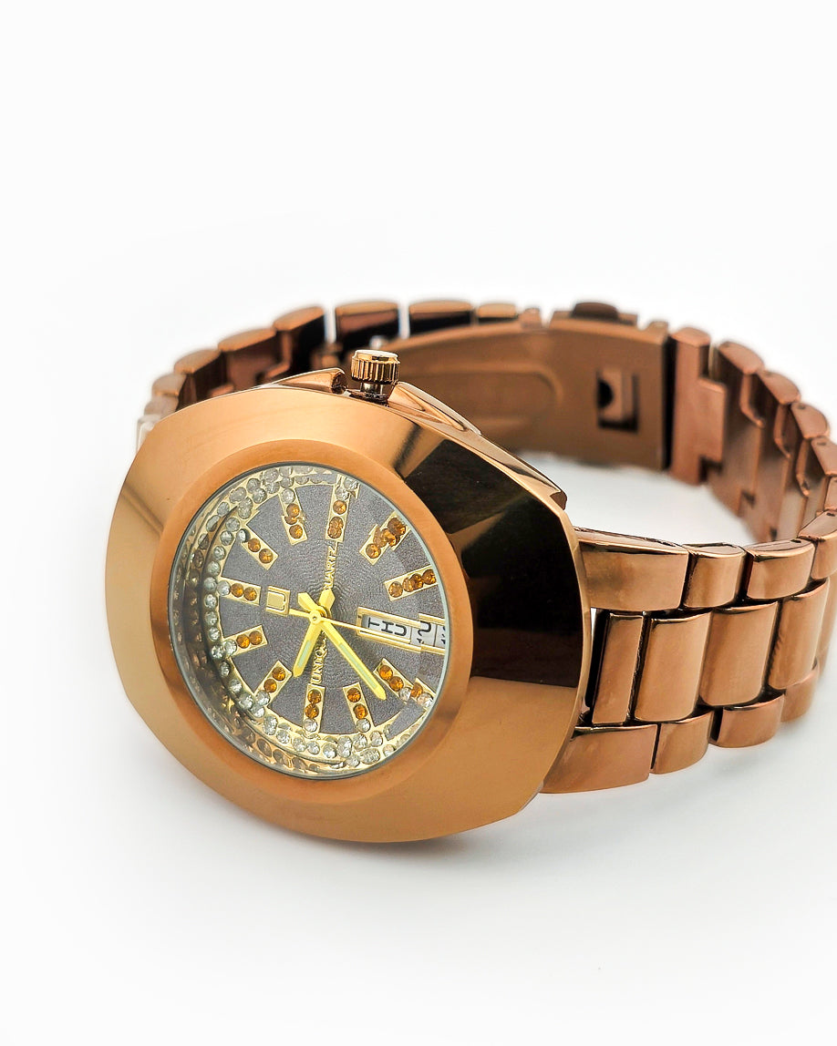 UNIQUE Design Men's 40mm Stainless Steel Premium Watch (Buy 1 get 1 Free)-KYAMSTORE