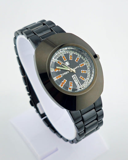 UNIQUE Design Men's 40mm Stainless Steel Premium Watch (Buy 1 get 1 Free)-KYAMSTORE