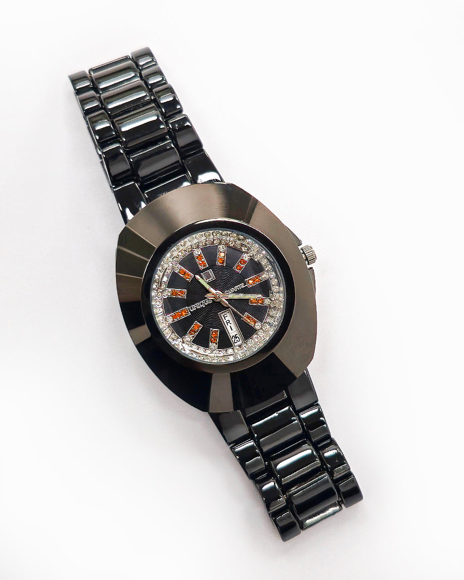 UNIQUE Design Men's 40mm Stainless Steel Premium Watch (Buy 1 get 1 Free)-KYAMSTORE