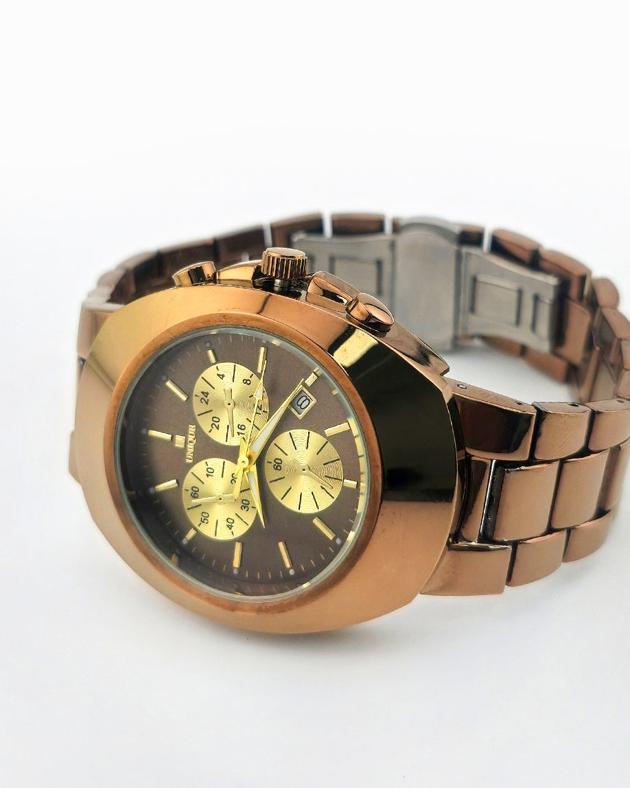 UNIQUE Design Men's 40mm Stainless Steel Premium Watch (Buy 1 get 1 Free)-KYAMSTORE