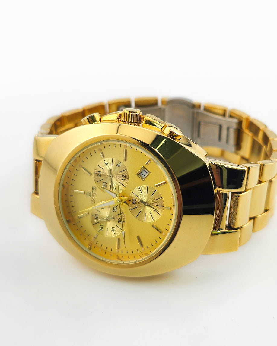 UNIQUE Design Men's 40mm Stainless Steel Premium Watch (Buy 1 get 1 Free)-KYAMSTORE