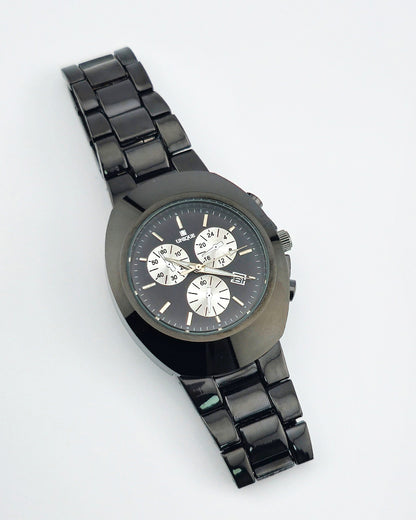 UNIQUE Design Men's 40mm Stainless Steel Premium Watch (Buy 1 get 1 Free)-KYAMSTORE