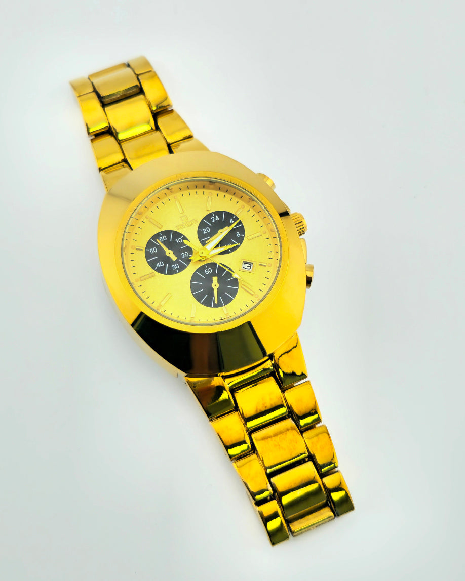 UNIQUE Design Men's 40mm Stainless Steel Premium Watch (Buy 1 get 1 Free)-KYAMSTORE