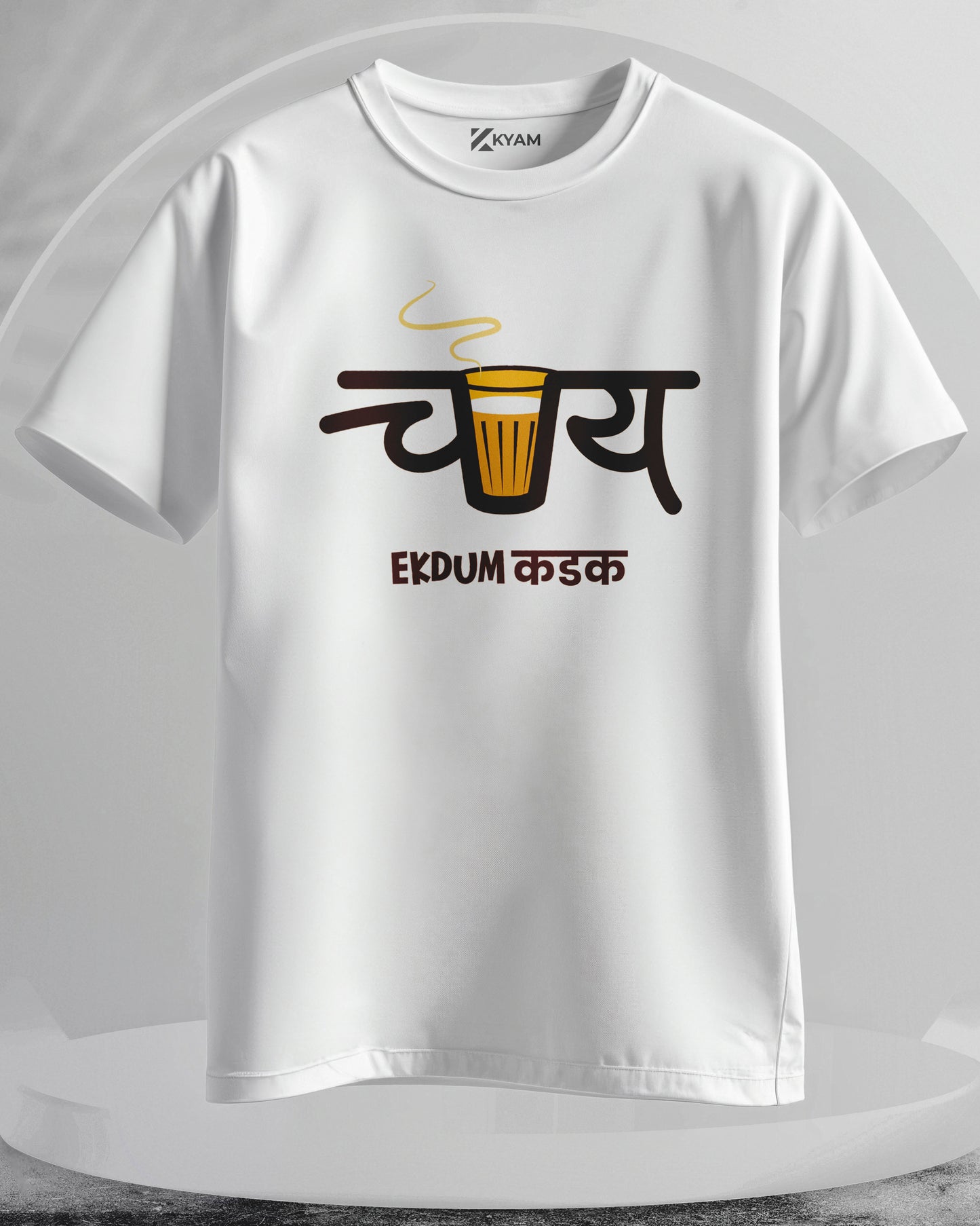 Ekdum Chai - Men Stylish Printed T-Shirts – (Regular)