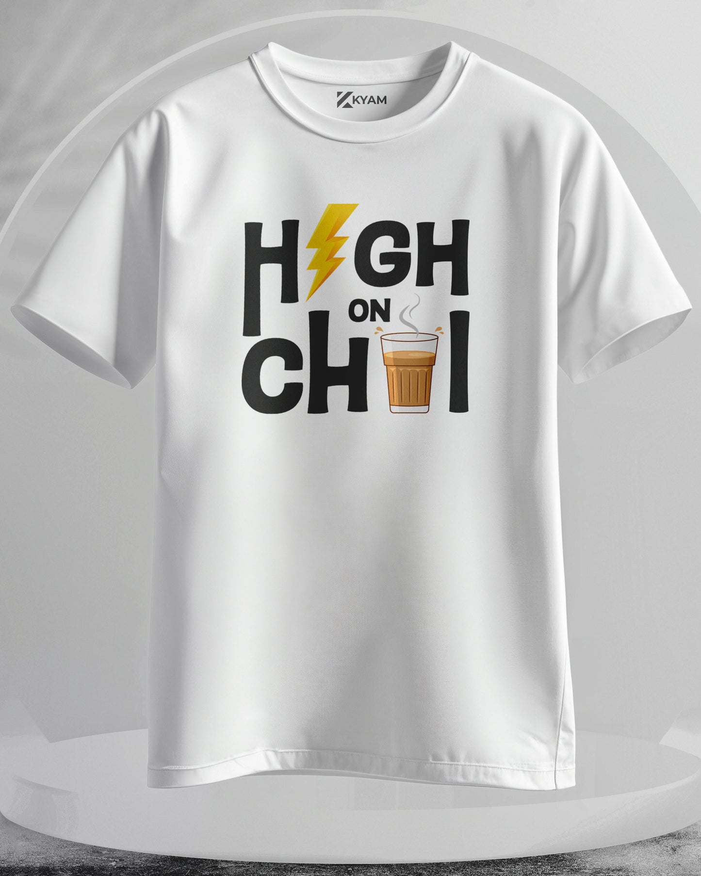 High On Chai - Men Stylish Printed T-Shirts – (Regular)